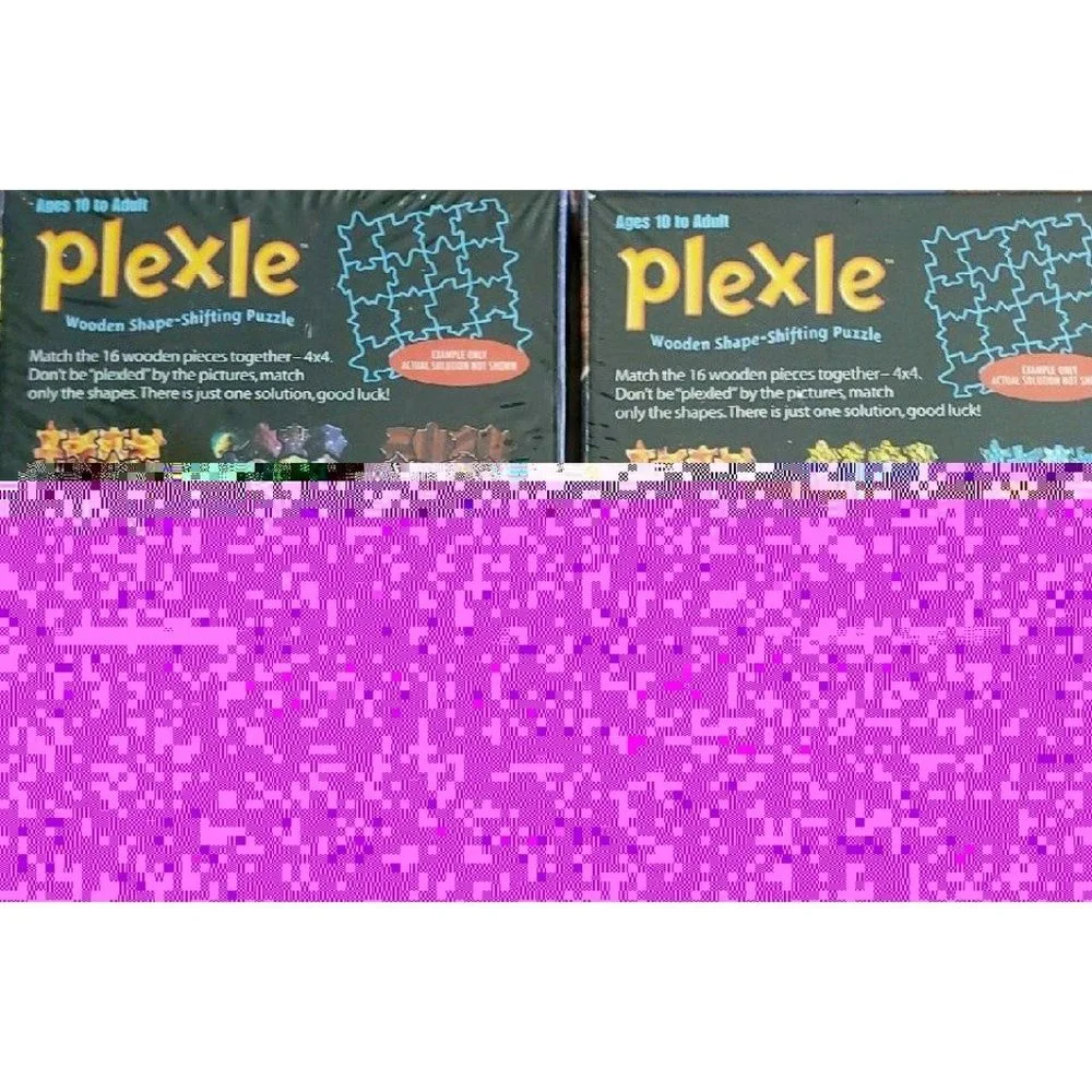 Plexle Wood & Gold‎ Puzzles
